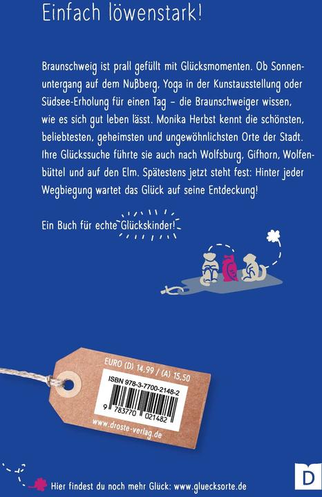 Actual product image Glücksorte in und um Braunschweig (German, Monika autumn, 2019)