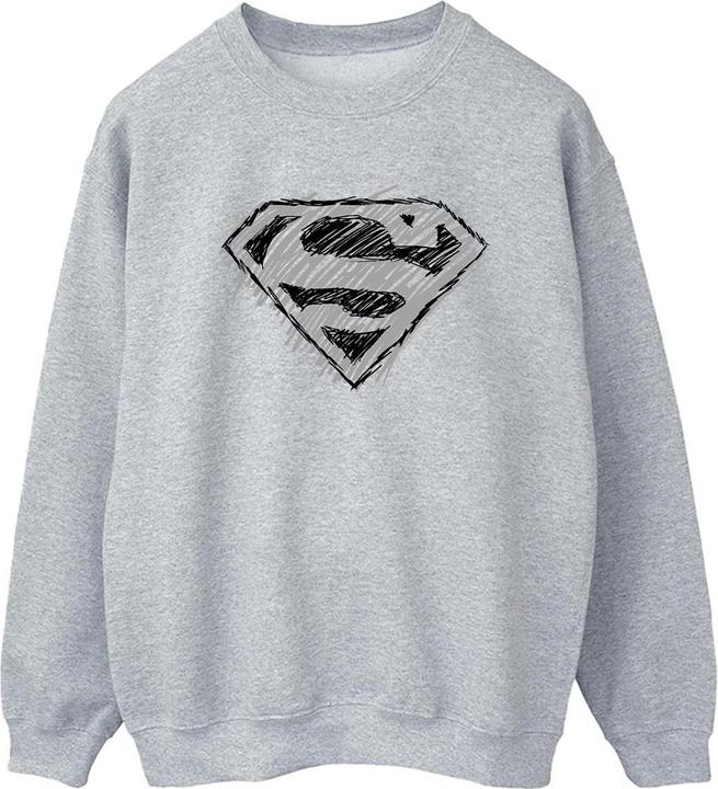 Image du produit - Sweat SUPERMAN LOGO SKETCH - Femme (L)