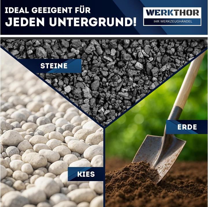 Actual product image Werkthor Floor tamper