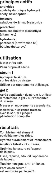 Actual product image Grangettes face lifting serum + gel (50 ml, Day cream)