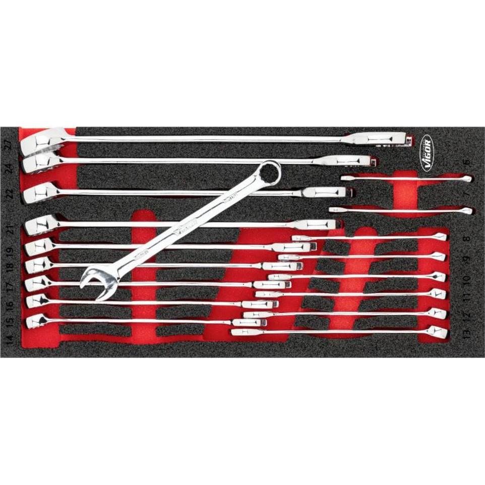 Vigor Multicolore Chiave Inglese, V6723n Ring-Maulschlüssel