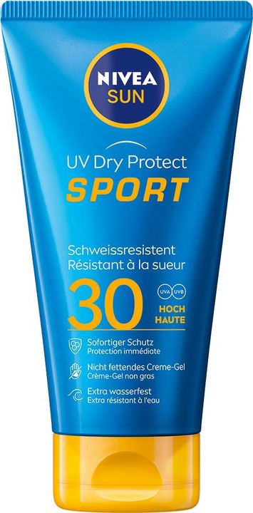 Immagine prodotto NIVEA Tubo UV Dry Protect Sport (Crema solare, SPF 30, 175 ml, 200 g)