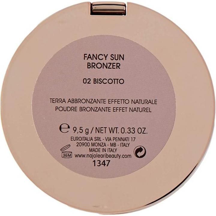 Actual product image Naj Oleari Fancy Sun Bronzer 02 Biscuit 9.5g (02, Bronzer, 9.50 g)