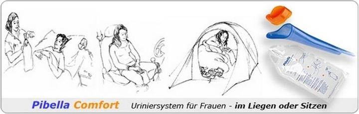 Produktbild Pibella Comfort Uriniersystem Frauen (Intimwaschlotion)