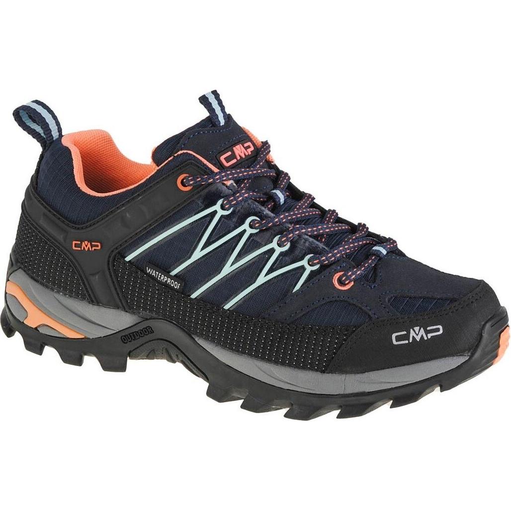 CMP Campagnolo, Damen, Wanderschuhe, Rigel Low WP Shoes (39), Schwarz