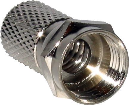 Actual product image Kreiling Metal twist-on plug (Antenna cable)