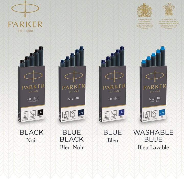 Produktbild Parker Pen Quink (Blau, 5 Stk.)