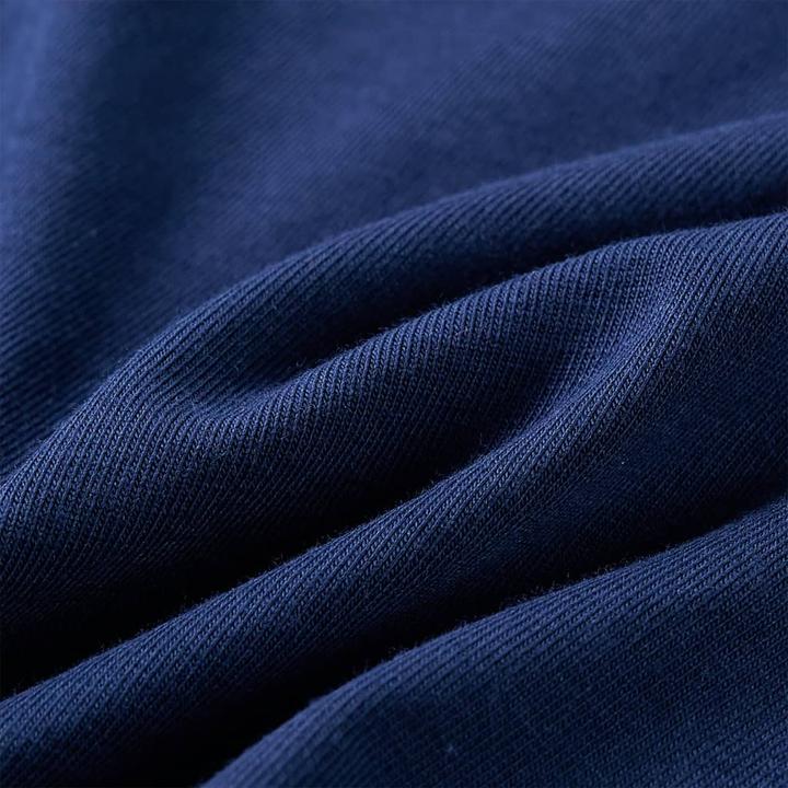 Immagine prodotto vidaXL Camicia da bambino a maniche lunghe blu navy 104,Materiale: 95% cotone (104)
