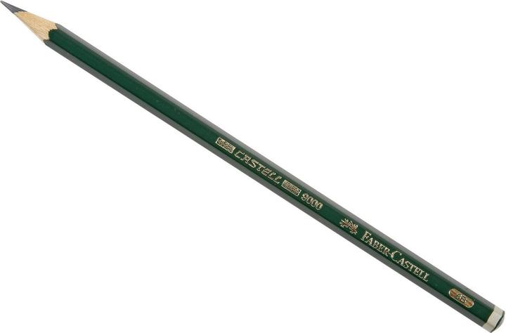 Image du produit Faber-Castell Crayon CASTELL 9000 (6B, 1 x)