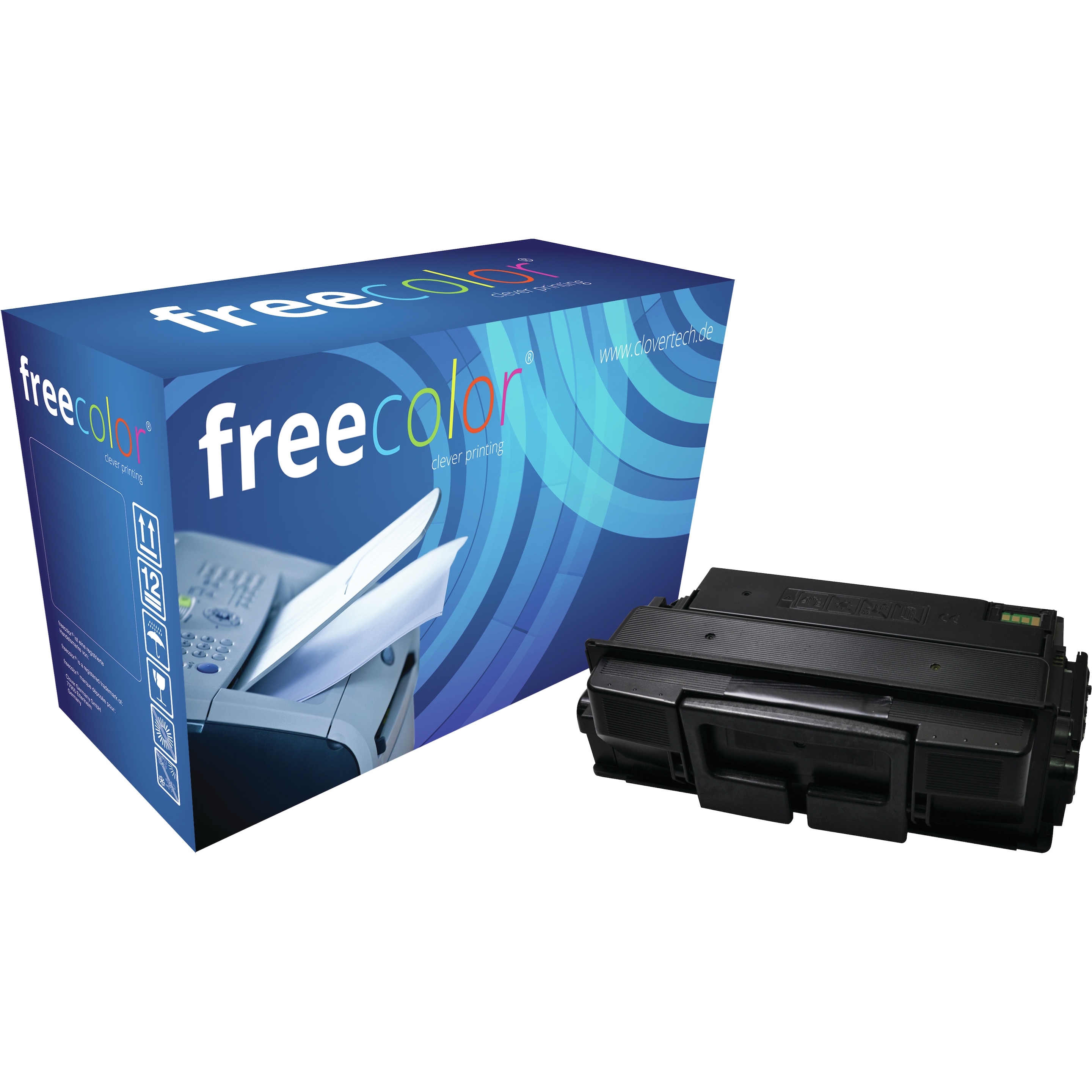 Freecolor für Samsung ML-3750 bk (BK), Toner