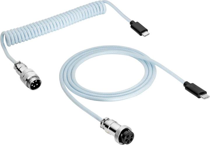 Actual product image Akyga USB cable USB 2.0 USB-C® plug 3.00 m White AK-USB-49 (3 m, USB 2.0, 5 W)