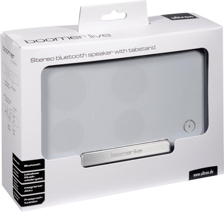 Actual product image Ultron boomer live, 2x RMS, Bluetooth 2.1, LiPo (4 h)