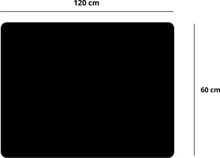 Actual product image Lean Toys Grosse Bürounterlage 120x60cm