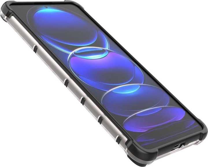 Immagine prodotto Hurtel Custodia Honeycomb per Xiaomi Redmi Note 12 Pro+ cover ibrida corazzata blu (Xiaomi Redmi Note 12 Pro+)