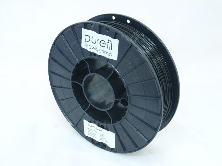 Actual product image Purefil Filament (PLA-R, 1.75 mm, 750 g, Black)