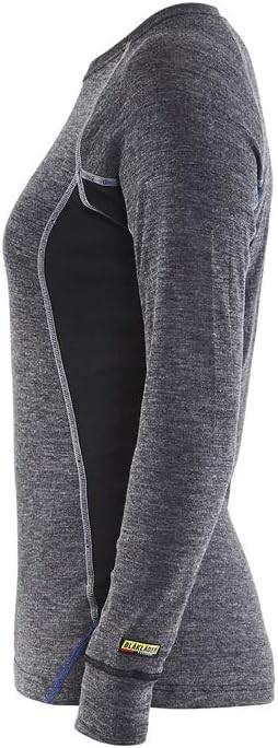 Produktbild Blakläder Damen Unterhemd WARM grau / schwarz (XXL)