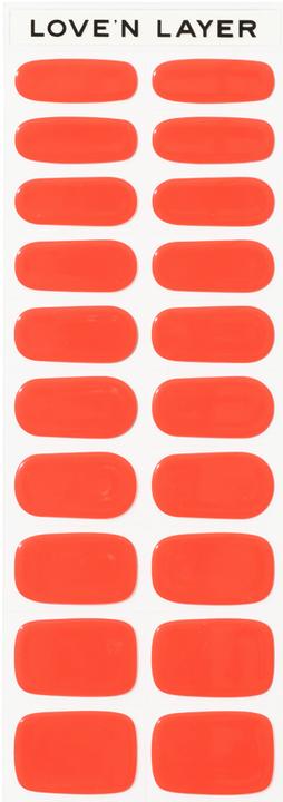 Immagine prodotto Love'n Layer - Rosso lampone solido (Colla per unghie, Rosso lampone solido)