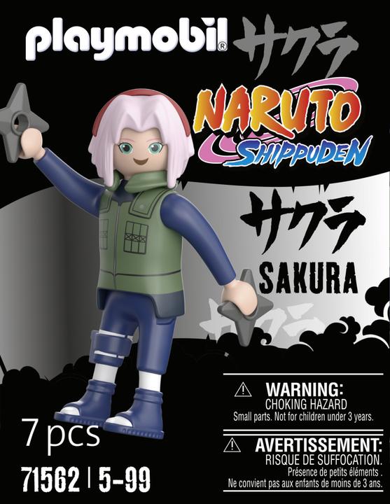 Actual product image Playmobil 71562 Playm. Sakura Fourth Great Ninja War 715 (71562, Playmobil Naruto)