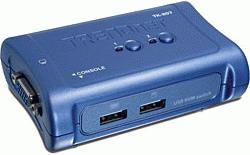 Actual product image Trendnet TK-207K 2-way USB KVM switch kit