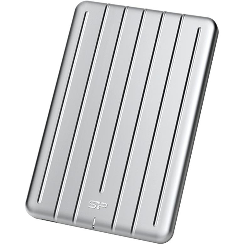 Silicon Power Armor A75 USB 3.1 Gen 1, Type-C (2 TB), Externe Festplatte, Silber