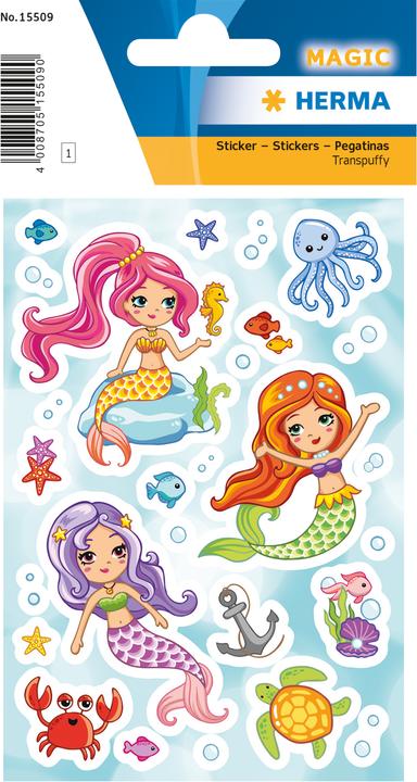 HERMA Sticker Meerjungfrau