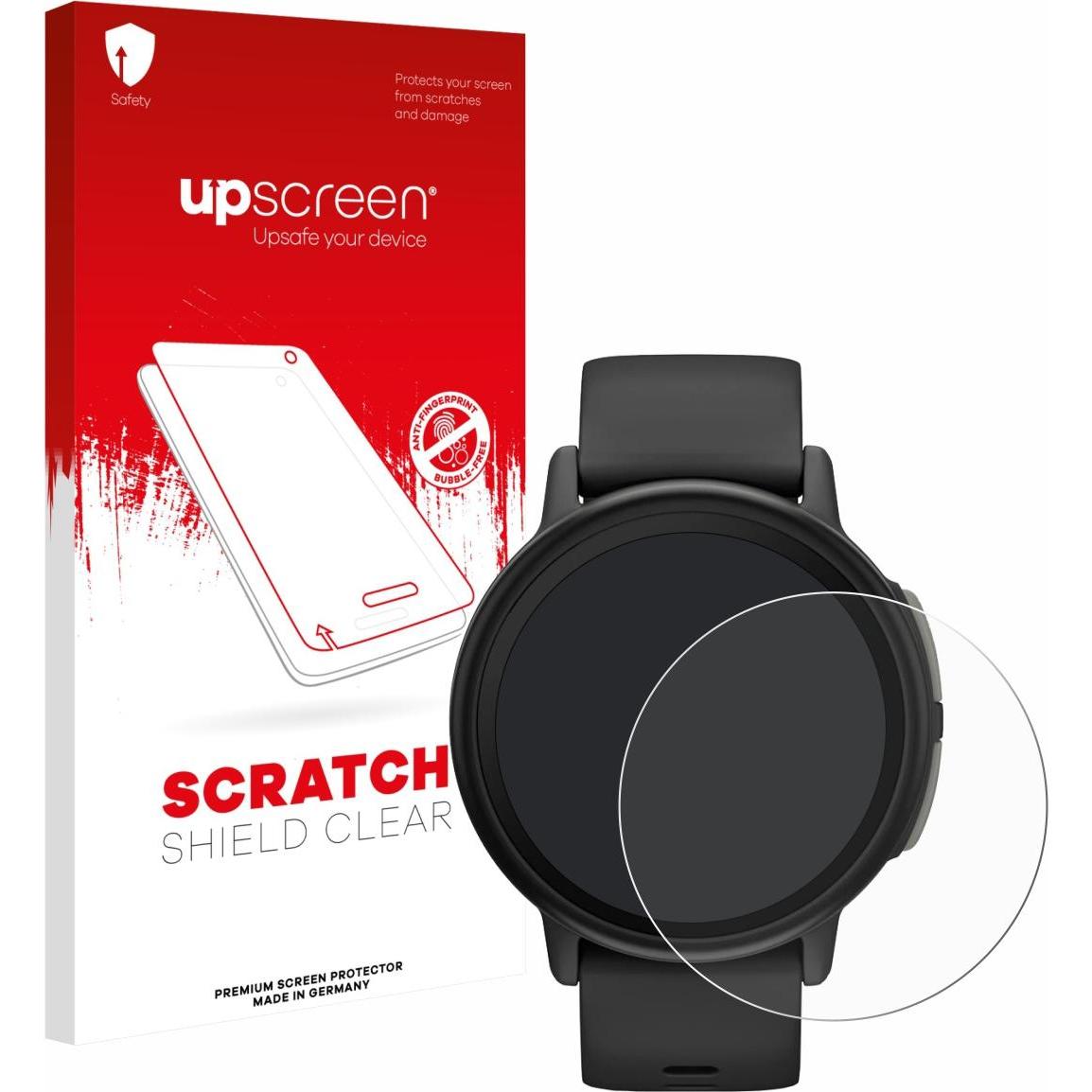 upscreen Scratch Shield Pellicola, Pellicola protettiva per smartwatch, Trasparente
