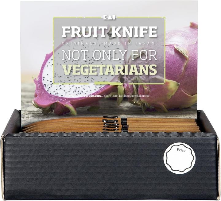 Actual product image Kai Fruit knife display equipped DG-3002D (10.10 cm)