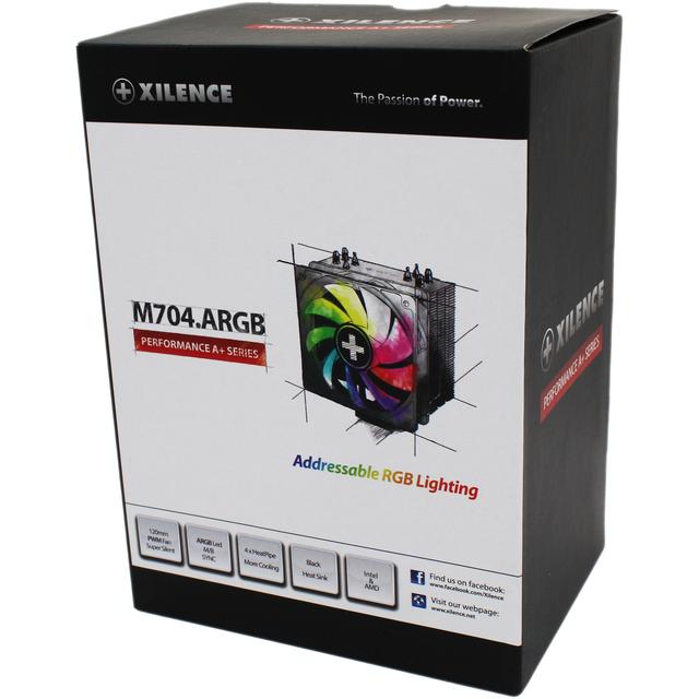 Thumbnail - Xilence 500-1500 U/min, 4-pin, ARGB LED (154 mm), CPU Kühler, Schwarz