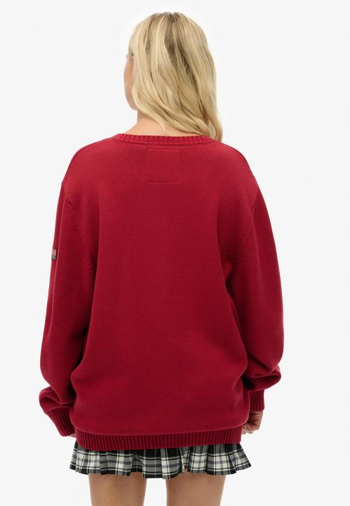 Produktbild Superdry Oversized Pulli mit V-Ausschnitt für Damen (M)