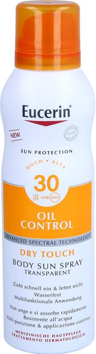 Image du produit Eucerin SUN Oil Control (Spray solaire, SPF 30, 200 ml, 150 g)