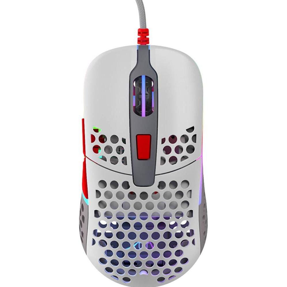 CHERRY xtrfy M42 (Kabelgebunden), Maus, Weiss