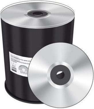 Image du produit MediaRange CD-R / 80min vitesse d'écriture 52x non imprimé/blanc, face d'écriture noire, 100 pièces Cakebox (100 x)