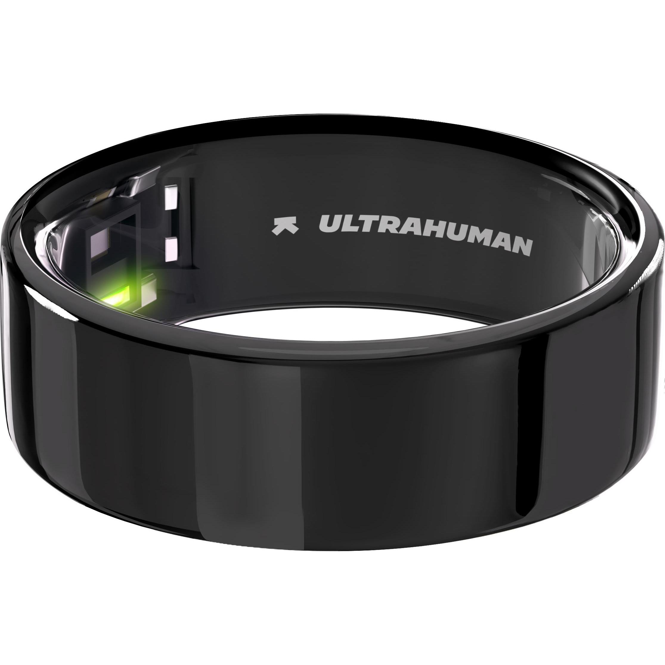 Ultrahuman Ring Air (9, Aster Black), Smart Ring, Schwarz