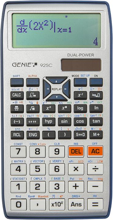 Actual product image Genie Technical-scientific calculator with 580 functions,... (Batteries)