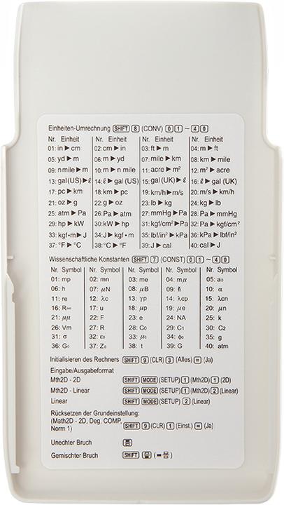 Produktbild Genie Technisch-wissenschaftlicher Rechner mit 580 Funktionen,.. (Batterien)