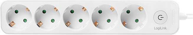 Produktbild LogiLink 5x CEE 7/3 max. (5 x, CEE 7/3, 1.50 m)