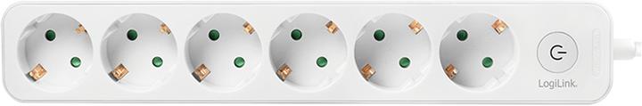 Produktbild LogiLink 6x CEE 7/3 max. (6 x, CEE 7/3, 1.50 m)