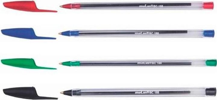 Actual product image Molin Pin BC188 crystal 1 mm green (50 pieces) (Green, 50x)