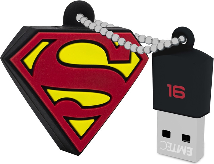 Produktbild Emtec DC Comics Collector Superman (16 GB, USB 2.0, USB-A)