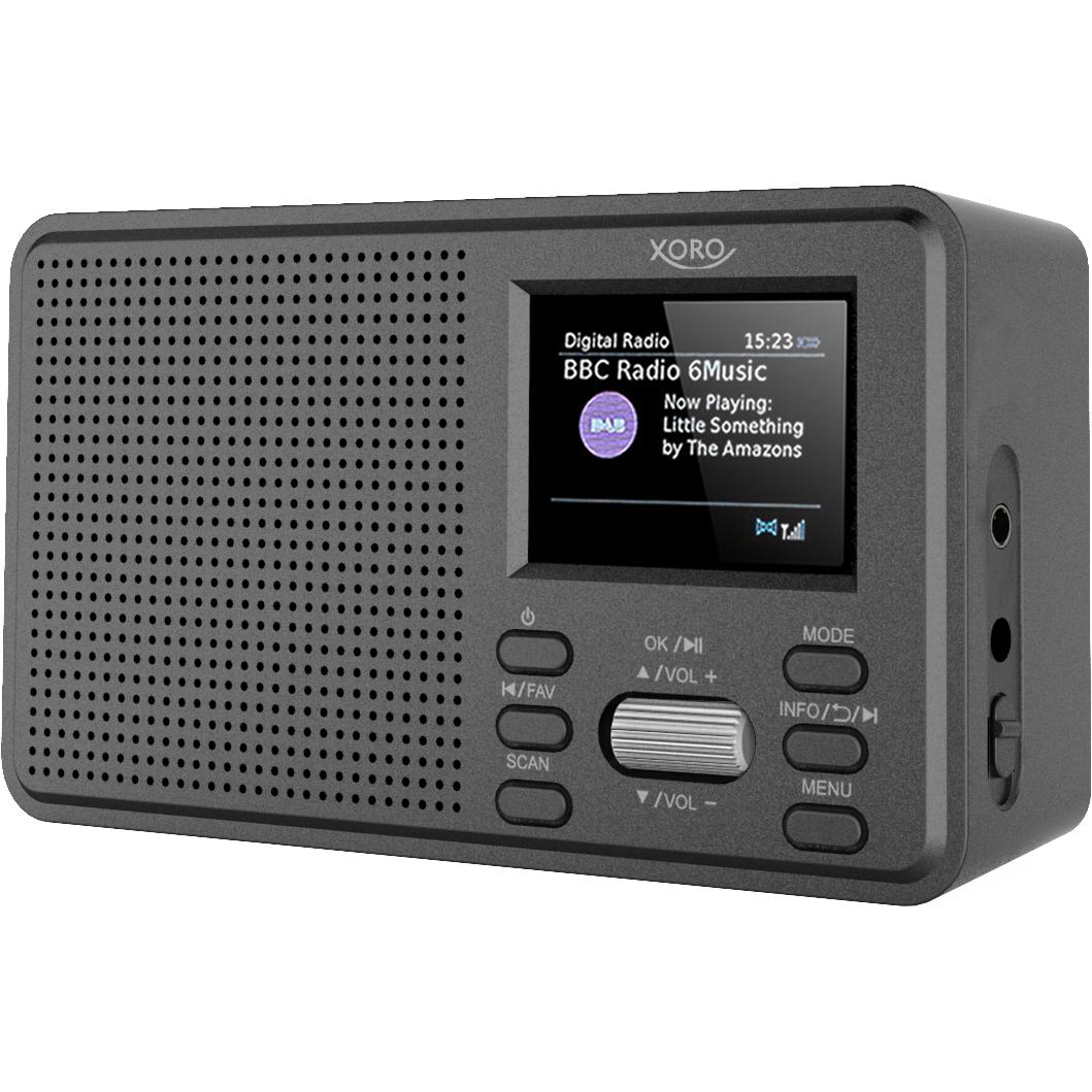 Xoro DAB 142 (DAB+, FM, Bluetooth), Radio, Schwarz