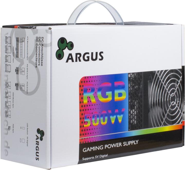 Actual product image Intertech Argus RGB II (500 W)