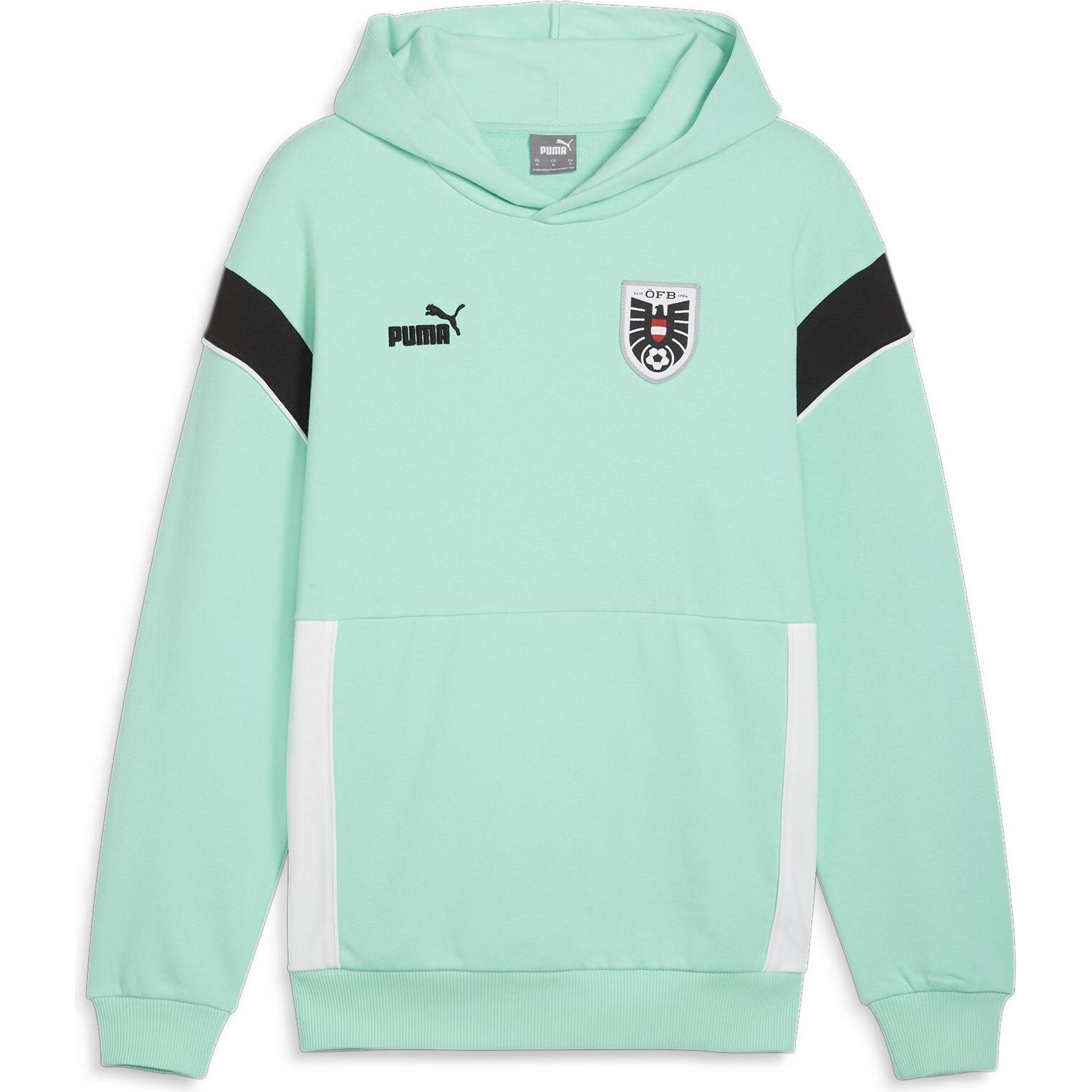 Puma, Herren, Pullover, ÖFB FtblArchive Hoodie, Grün, (XXL)