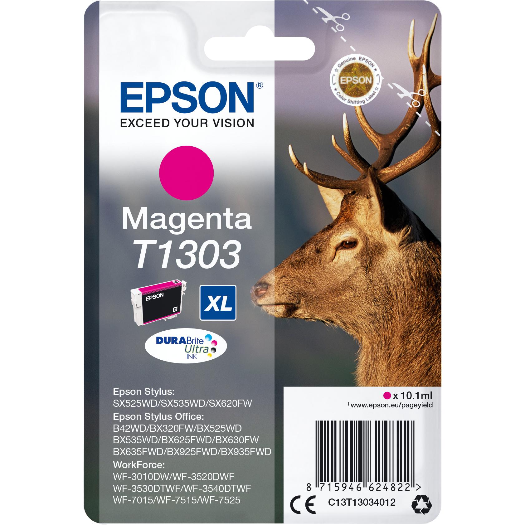 Thumbnail - Epson, Druckerpatrone, C13T13034012 (M)