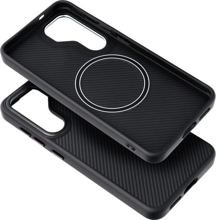 Produktbild Samsung Carbon Elite Mag Cover - S25 BLACK (Samsung Galaxy S25)