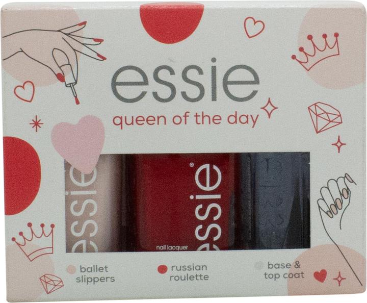 Actual product image Essie Nail Polish N61 + Nail Polish N6 + Base Coat (N6, N61, Base coat)