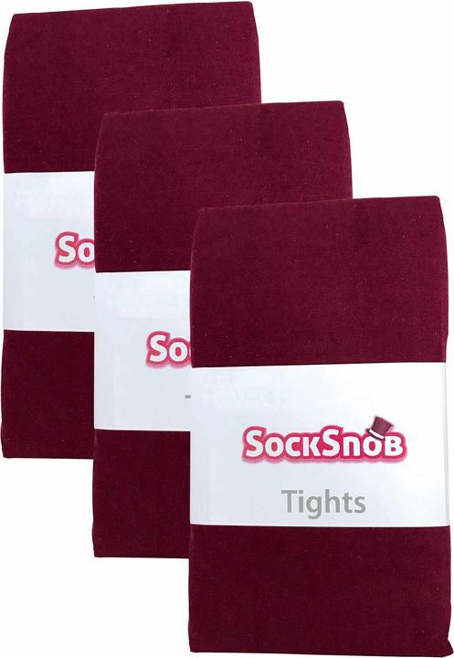 Immagine prodotto Sock Snob 3er Pack Strumpfhose 80 Den | Strumpfhose Blickdicht Matt (80DEN, M)