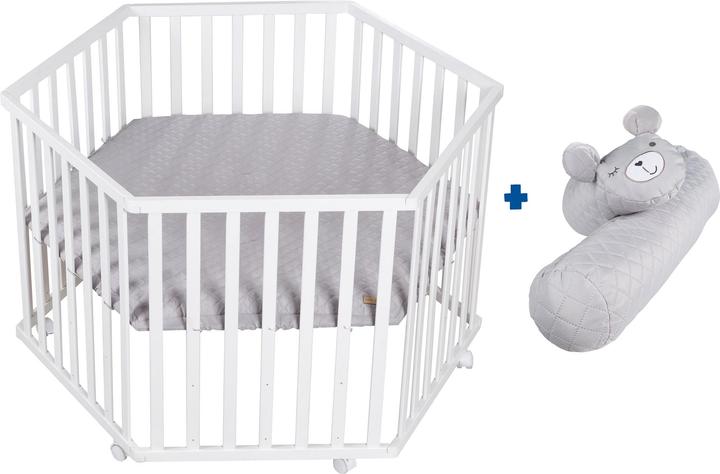 Image du produit Roba Parc hexagonal (119 cm, 103 cm, Panneau de bois MDF)