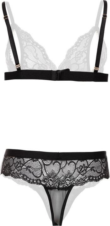 Produktbild Christine Le Duc Perlen und SpitzenBHSet Mea Schwarz (L, XL)