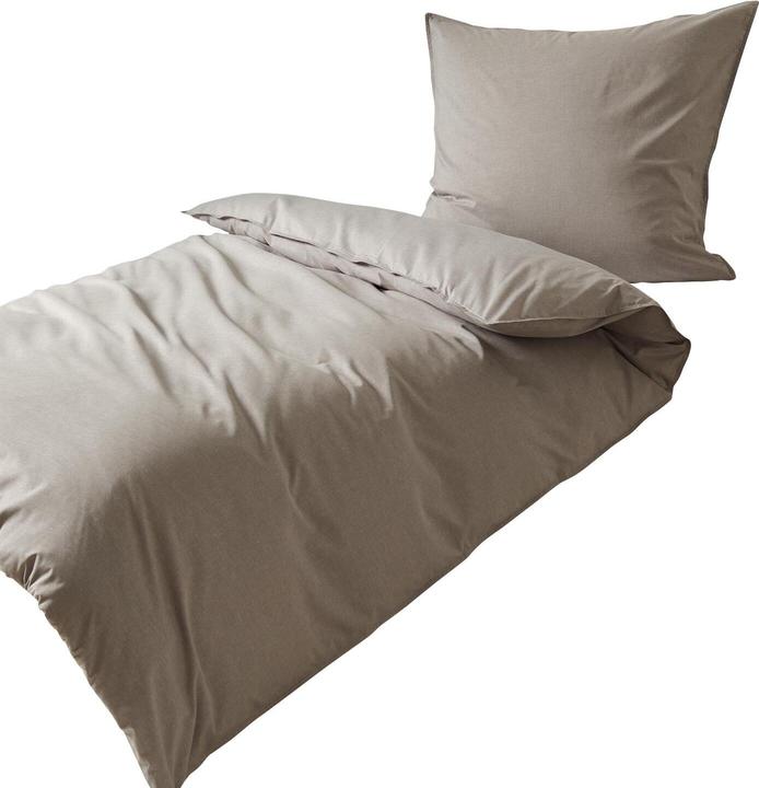 Produktbild Traumschlaf Basic Chambray (Bettwäsche Set, 135x200 cm + 80x80 cm)