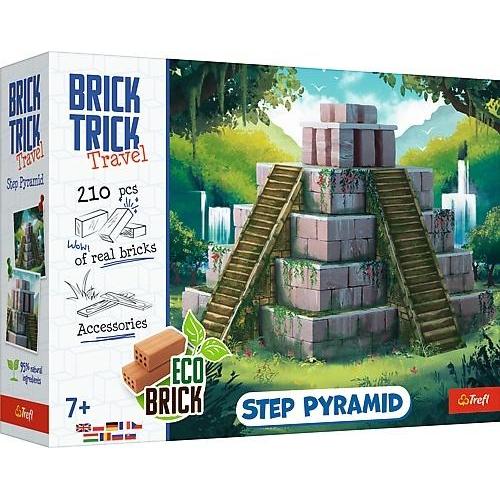 Trefl Brick Trick - M - Stufenpyramide (Francese, Inglese, Italiano, Tedesco)